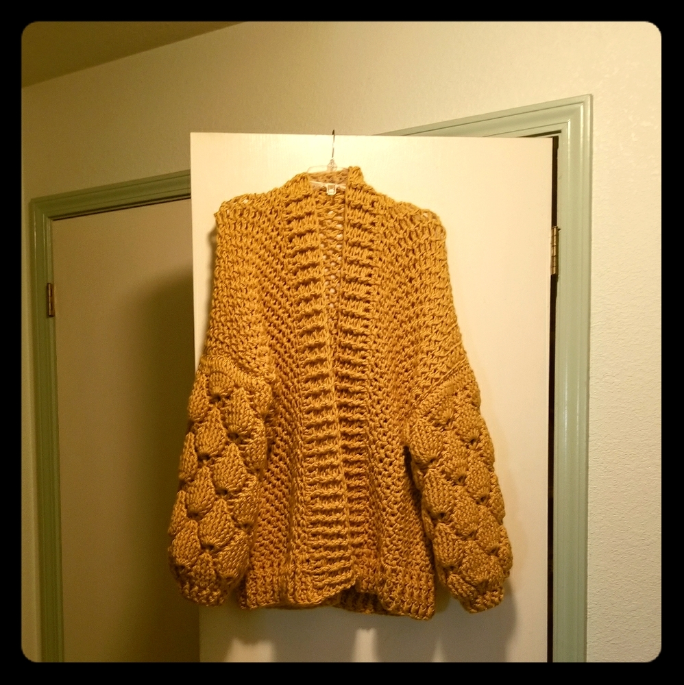 Sweater Jacket Fig Sleeves